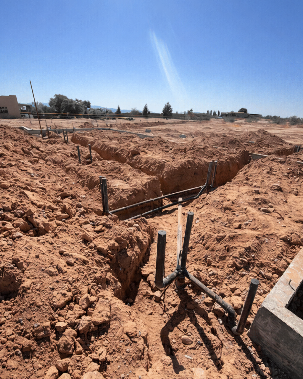 New construction plumbing service