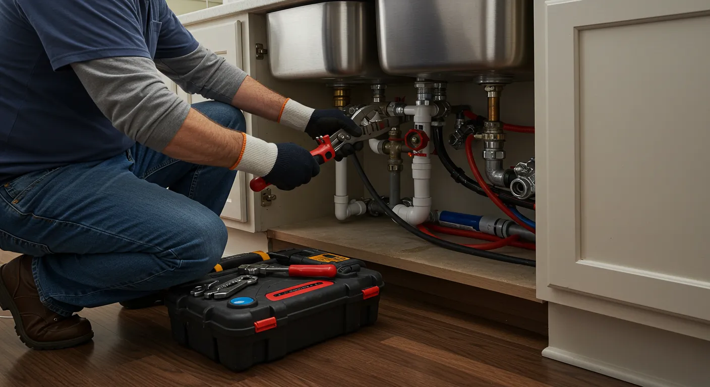 Sink repair service